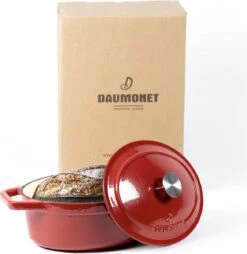 Daumonet Bocuse Rouge Gietijzeren Braadpan - Sudderpan Kersen Rood - Ovaal - Ø 29 Cm - 3 Liter - PFAS & PFOA Vrij - Emaille - Geschikt Voor Alle Warmtebronnen - Elektrisch - Gas - Halogeen - Inductie - Keramisch - Vaatwasserbestendig 19 Daumonet Bocuse Rouge Gietijzeren Braadpan - Sudderpan Kersen Rood - Ovaal - Ø 29 Cm - 3 Liter - PFAS & PFOA Vrij - Emaille - Geschikt Voor Alle Warmtebronnen - Elektrisch - Gas - Halogeen - Inductie - Keramisch - Vaatwasserbestendig -Merkloos Winkel 1168x1200 2