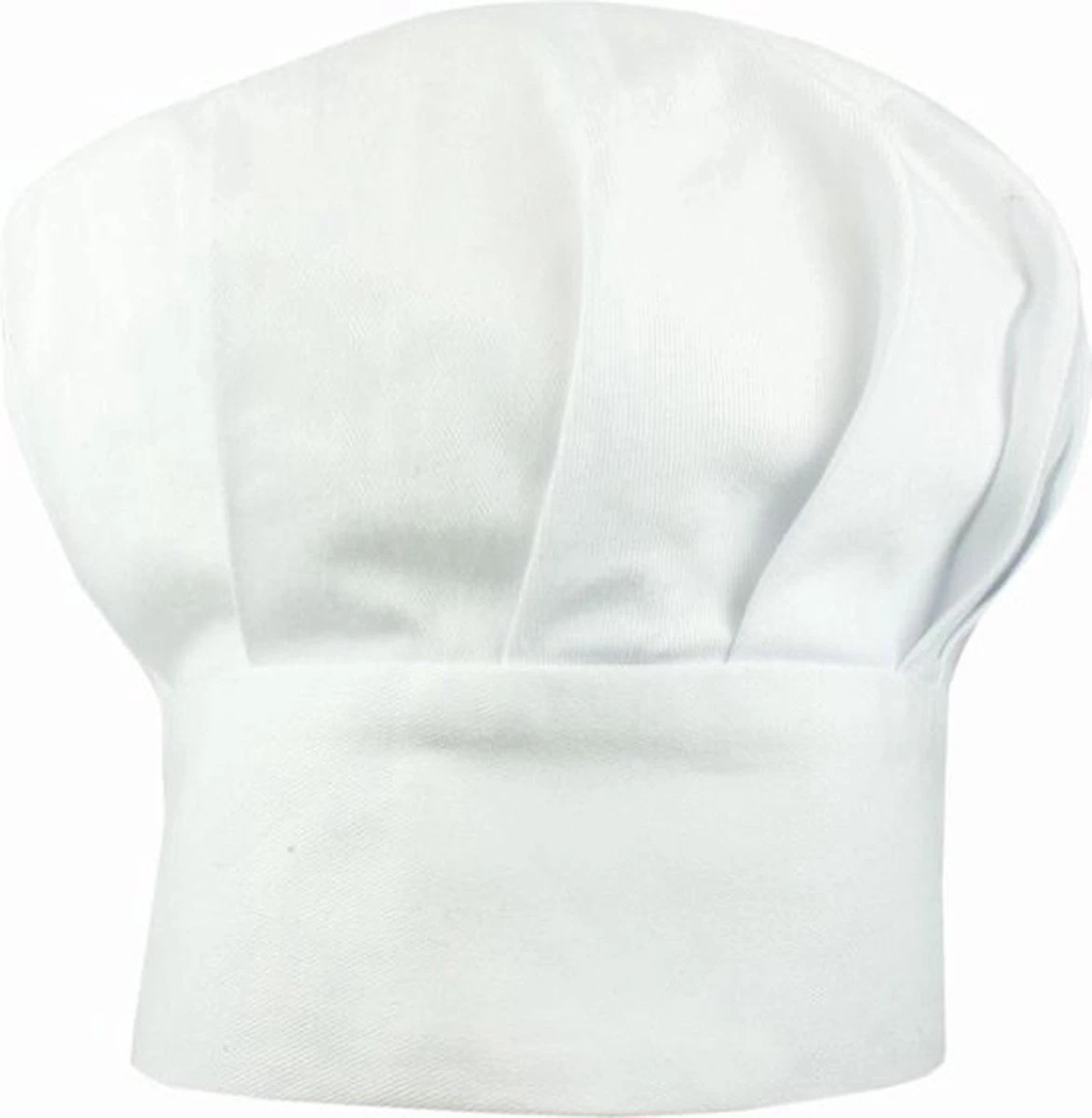Merkloos Benza Koksmuts Voor Kinderen - Wit 1 Merkloos Benza Koksmuts Voor Kinderen - Wit