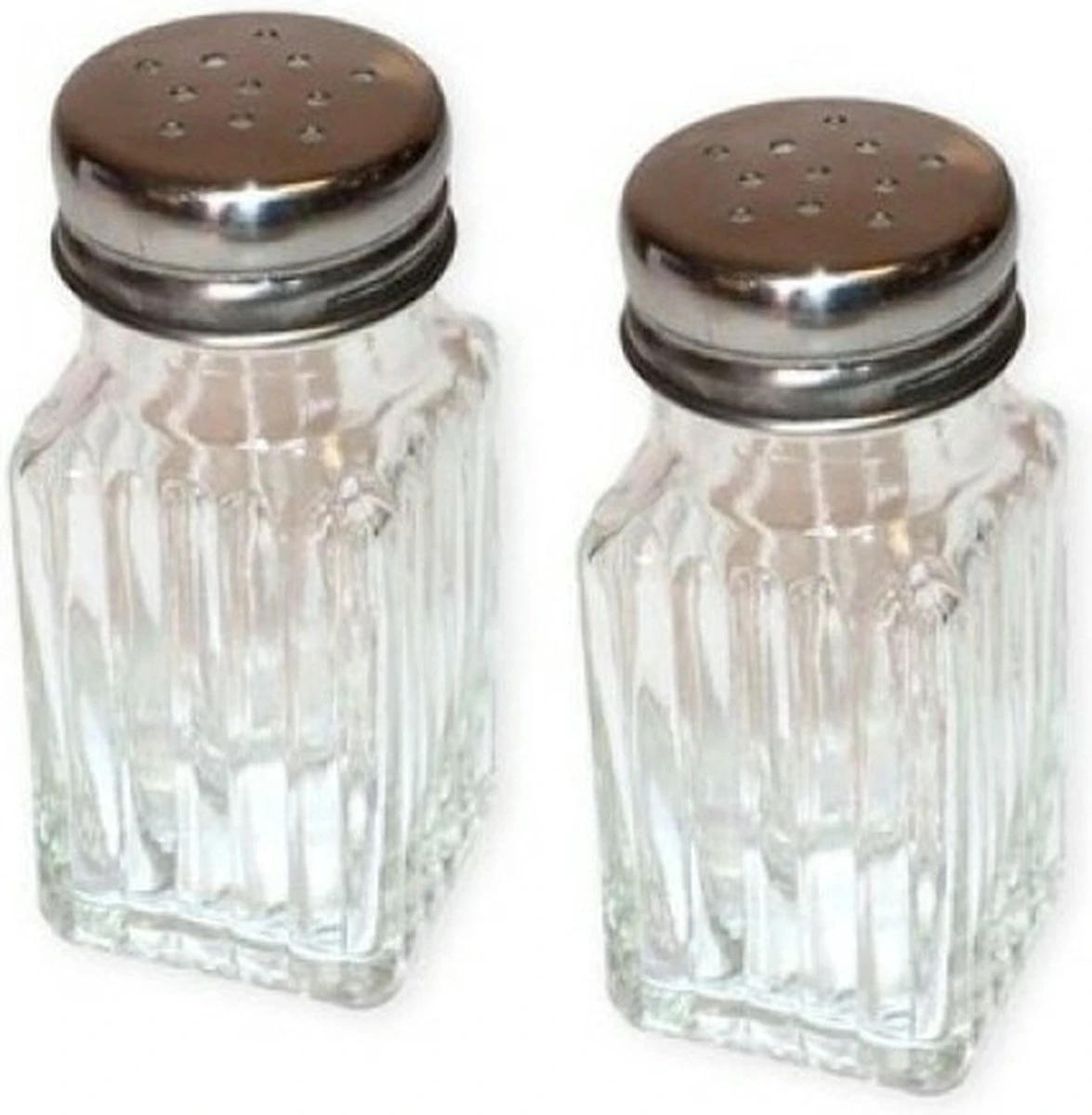 Concorde Peper En Zout Stelletje - Kruiden - Strooier - 4 X 9 Cm 1 Concorde Peper En Zout Stelletje - Kruiden - Strooier - 4 X 9 Cm