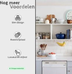 Proudproducts Blikopener - RVS - Handvat - 19cm - Duurzame En Veilige Opener Voor Blikken -Merkloos Winkel 1178x1200 15