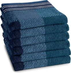 DDDDD Feller - Keukendoek - Blue - 6 Stuks