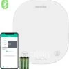 Formilo Digitale Precisie Keukenweegschaal Met App - Weegschaal Keuken Met Tarra Functie - 1gr Tot 5kg - Inclusief Batterijen - Wit