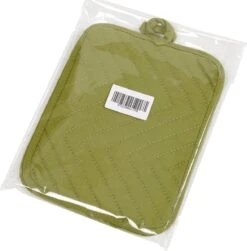 Roegaarden Pannenlappen - Pannenlap - 2 Stuks - Met Insteekvakken - Groen -Merkloos Winkel 1179x1200