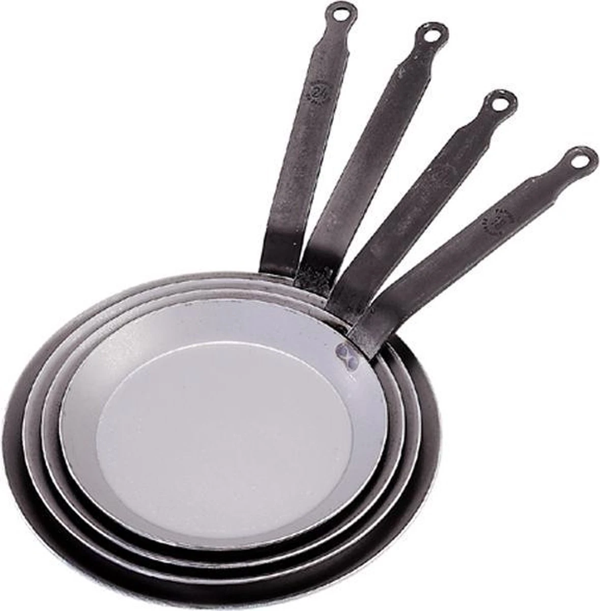 De Buyer Carbone Plus Crêpe- En Pannenkoekenpan - Ø 26cm - Plaatstaal 3 De Buyer Carbone Plus Crêpe- En Pannenkoekenpan - Ø 26cm - Plaatstaal - Afbeelding 3
