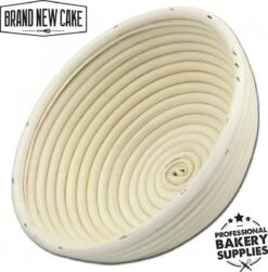 BrandNewCake Rijsmandje Riet Rond Ø20cm (500 Tot 750 Gram Deeg) - Banneton Voor Deeg Rijzen En Brood Bakken