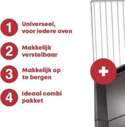 YUGN Oven Pakket – Universeel Rooster En Bakplaat Enorm Verstelbaar – Recept Voor Maken Van Heerlijke Gerechten - Met Gratis E-Book En Bakkwast -3 X 33 X 37-52 Cm 17 YUGN Oven Pakket – Universeel Rooster En Bakplaat Enorm Verstelbaar – Recept Voor Maken Van Heerlijke Gerechten - Met Gratis E-Book En Bakkwast -3 X 33 X 37-52 Cm -Merkloos Winkel 1181x1200 17