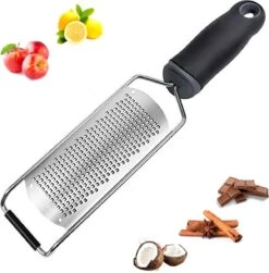 HGMD® Handrasp - Rasp - Citroenrasp - Kaasrasp - Gemberrasp - Knoflookrasp - Brede Rasp - RVS Rasp