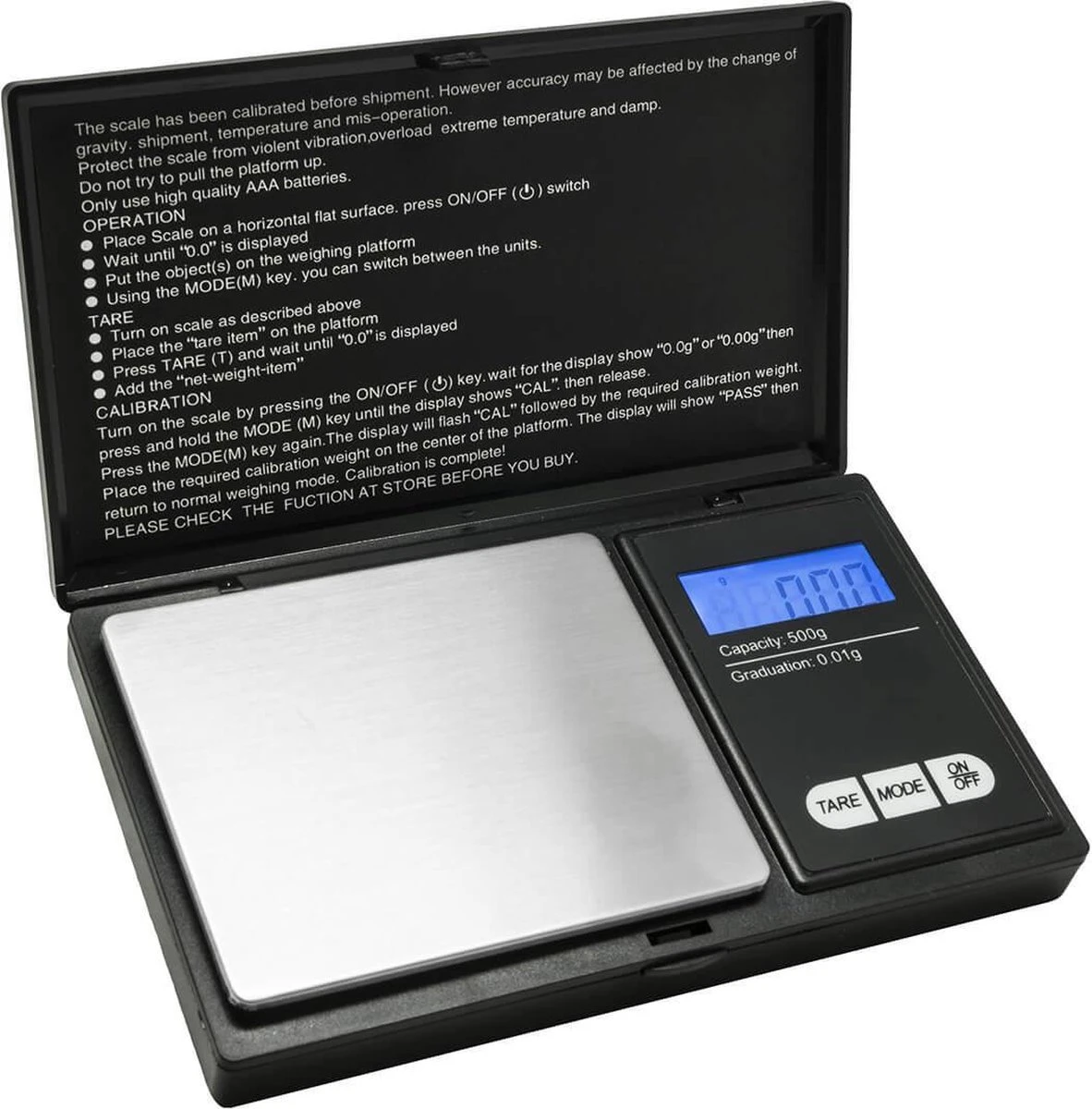 Professionele Digitale Mini Pocket Keuken Precisie Weegschaal Op Batterij - 0.01 Tot 500 Gram Nauwkeurig| Professionele Precisie Weegschaal / Digitale Weegschaal / Sieraden Weegschaal / Juweliers Weegschaal / Van 0,01 Tot 500 Gram / Werkt Op Batterij 1 Professionele Digitale Mini Pocket Keuken Precisie Weegschaal Op Batterij - 0.01 Tot 500 Gram Nauwkeurig| Professionele Precisie Weegschaal / Digitale Weegschaal / Sieraden Weegschaal / Juweliers Weegschaal / Van 0,01 Tot 500 Gram / Werkt Op Batterij