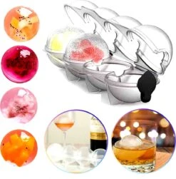 Merkloos 2 Ijsballenvorm - 2 Stukjes - Ijsblokjesvormen - Ice Ball Maker - BPA Vrij -Merkloos Winkel 1183x1200 20