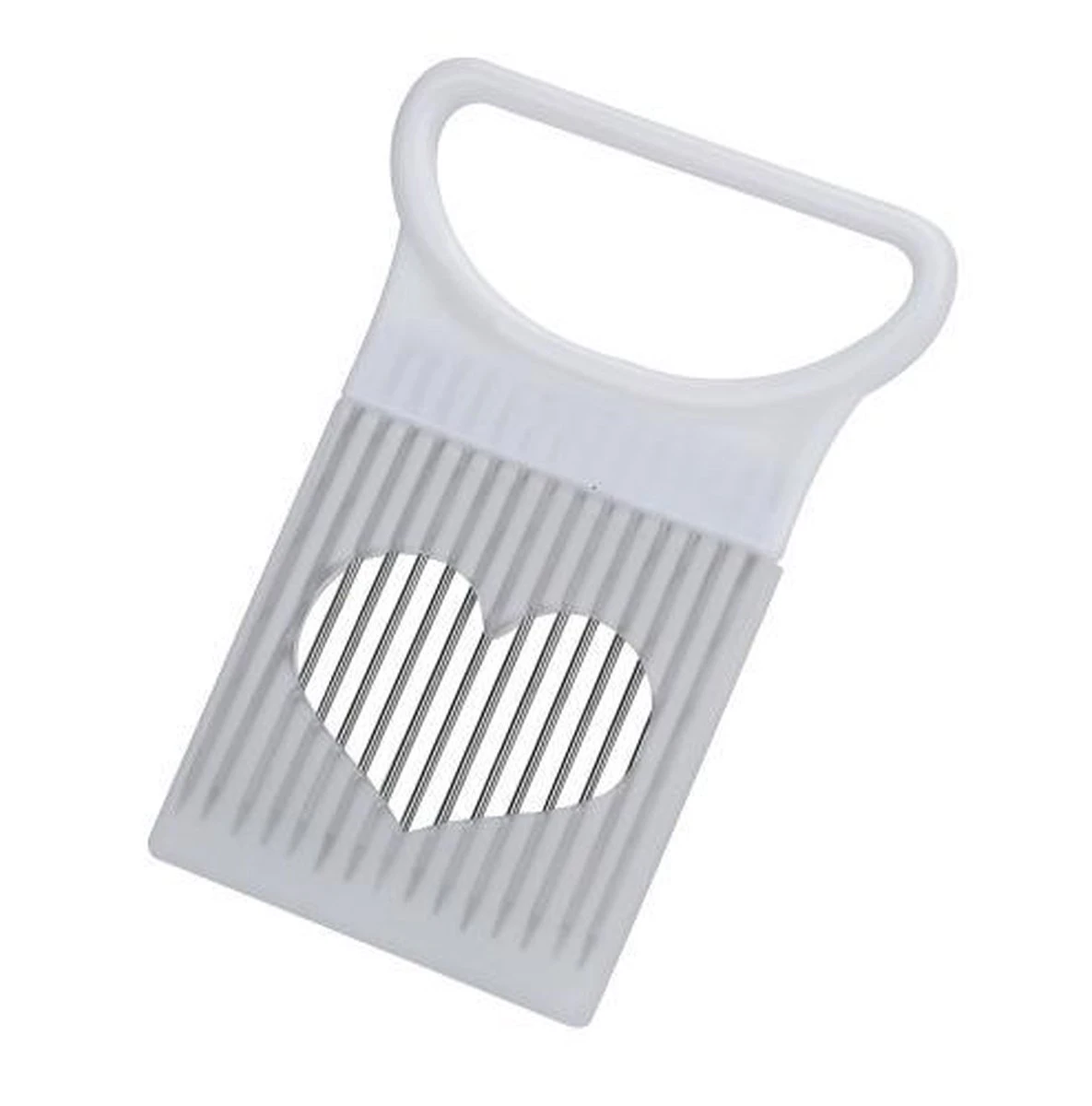 Merkloos Uiensnijder - Groentesnijder - RVS - Wit 1 Merkloos Uiensnijder - Groentesnijder - RVS - Wit