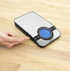 Brabantia Profile Keukenweegschaal - Rechthoekig - Met Kookwekker - RVS -Merkloos Winkel 1186x1200 10