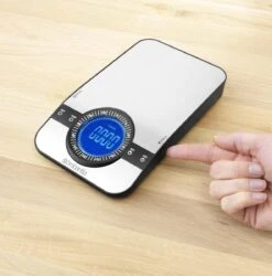 Brabantia Profile Keukenweegschaal - Rechthoekig - Met Kookwekker - RVS -Merkloos Winkel 1186x1200 11