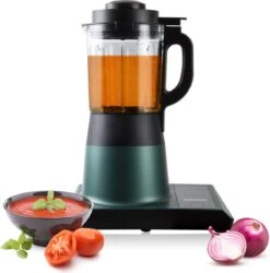 HOMBLE Soepmaker - Krachtige Blender - Blender Met Warmtefunctie - Smoothie Maker - 1000 Watt - 1,75 Liter