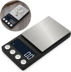 Precisie Weegschaal Keuken - Digitaal CX-186 - 0,01 Tot 200 Gram - Milligram Nauwkeurig Schaal Sieraden Balance Gram Gewicht