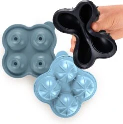 Blumtal Bollen IJsblokjesvorm - 2 X 4 IJsblokjes - Hoogwaardig Siliconen - 8 Stuks - 5 Cm - Grijs - Blauw / Lichtblauw 11 Blumtal Bollen IJsblokjesvorm - 2 X 4 IJsblokjes - Hoogwaardig Siliconen - 8 Stuks - 5 Cm - Grijs - Blauw / Lichtblauw -Merkloos Winkel 1188x1200 4