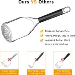 BOTC Aardappelstamper - Pureestamper - Stampot Stamper - Aardappelstamper - Opvouwbaar -Merkloos Winkel 1188x1200 9