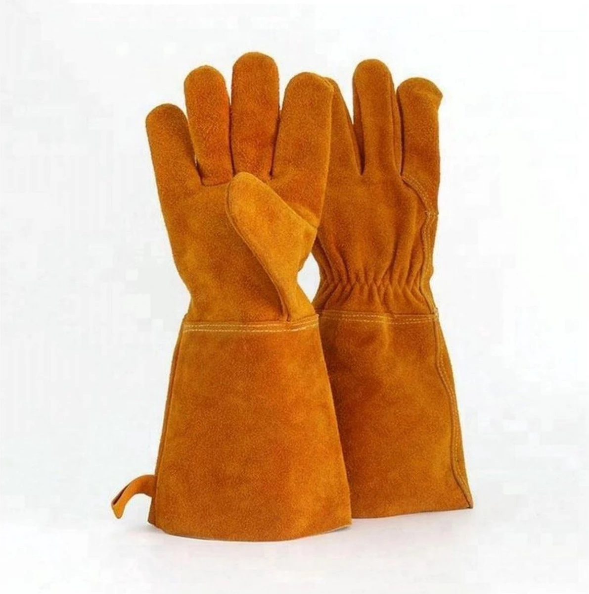 Merkloos BBQ & Oven Handschoenen - Kachelhandschoenen - Kachel - Duurzaam - Cognac - Gevoerd - Hittebestendig - Extra Groot - Stoer - Duurzaam Leer - Millieubewust - Ovenwanten - BBQ Handschoenen - Verjaardagscadeau - Hittebestendig 1 Merkloos BBQ & Oven Handschoenen - Kachelhandschoenen - Kachel - Duurzaam - Cognac - Gevoerd - Hittebestendig - Extra Groot - Stoer - Duurzaam Leer - Millieubewust - Ovenwanten - BBQ Handschoenen - Verjaardagscadeau - Hittebestendig