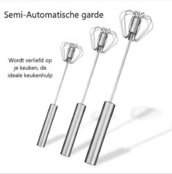 LOUZIR Semi Automatische Garde Van Roestvrij Staal - Beslag Klopper - Staafmixer - Mixer - Zilver -Merkloos Winkel 1191x1200 11