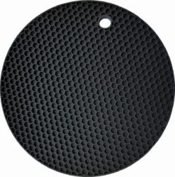 Merkloos Pannen Onderzetter Siliconen Honingraat Ø18 Cm Anti Slip