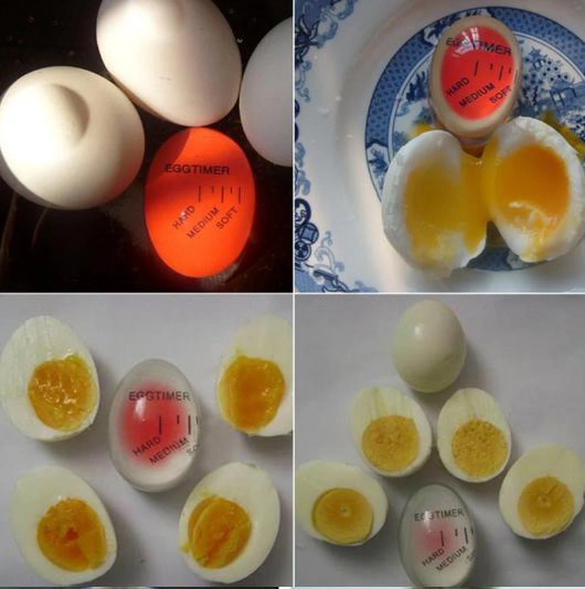 Merkloos De Enige Echte Kleur Veranderende Ei Wekker! - Ei Kookwekker - Egg Timer - Eierwekker - Eierkoker - Eiertimer - Rood / Oranje - Timer Universeel 2 Merkloos De Enige Echte Kleur Veranderende Ei Wekker! - Ei Kookwekker - Egg Timer - Eierwekker - Eierkoker - Eiertimer - Rood / Oranje - Timer Universeel - Afbeelding 2