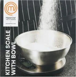 MasterChef Keukenweegschaal Met Kom Met LCD Scherm