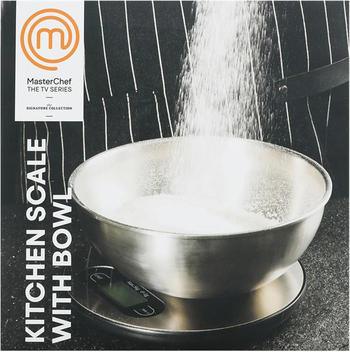 MasterChef Keukenweegschaal Met Kom Met LCD Scherm 1 MasterChef Keukenweegschaal Met Kom Met LCD Scherm