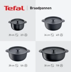 Tefal Trattoria Braadpan - Ø28 Cm - Inclusief Deksel -Merkloos Winkel 1194x1200 4