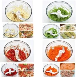 Doogo® Groentesnijder Met Trekkoord – Hakmolen – 900 ML – Groentehakker – Kruidenmolen – Uiensnijder – Pink -Merkloos Winkel 1194x1200 7