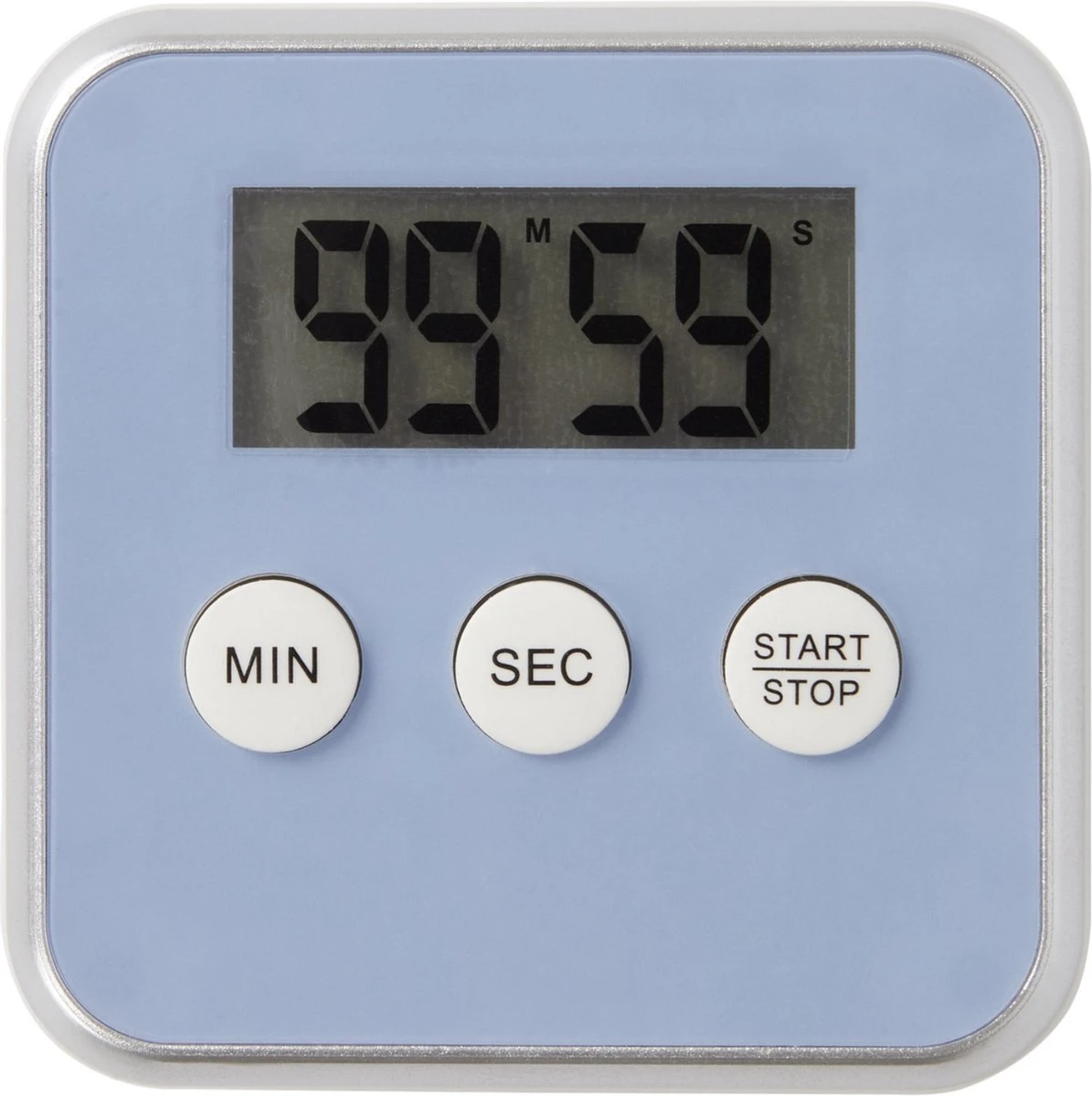 Merkloos Digitale Kookwekker - Magnetisch - Grijs - Inclusief Standaard En Batterij 1 Merkloos Digitale Kookwekker - Magnetisch - Grijs - Inclusief Standaard En Batterij