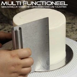 Homewell® RVS - Deegschraper - Deegsteker - Deegkrabber - Groentesnijder - Pizza Mes - Deegsnijder - Cake & Taart Schraper -Merkloos Winkel 1195x1200 29