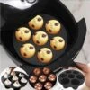 Merkloos Muffin Bakvormen - Muffin Bakvormen Siliconen - Muffin Bakvormen Airfryer - BPA Vrij