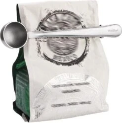 Maatschepje Met Afsluitclip - Koffie Lepel – Afdichting – Espresso Schep – Thee En Koffie – RVS - Zilver Kleurig -Merkloos Winkel 1196x1200 37