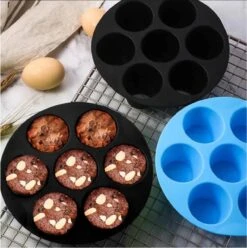 Merkloos Muffin Bakvormen - Muffin Bakvormen Siliconen - Muffin Bakvormen Airfryer - BPA Vrij -Merkloos Winkel 1196x1200 40