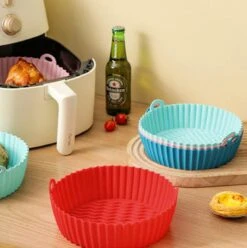 Airfryer Geschikte Siliconen Bakje - ⌀ 20 - Alternatief Bakpapier - Bak Mandje - Accesoires -Merkloos Winkel 1196x1200 45