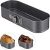 Relaxdays Springvorm Cake - Bakvorm - Broodvorm - Anti-aanbak - Voor Cake - Bakblik