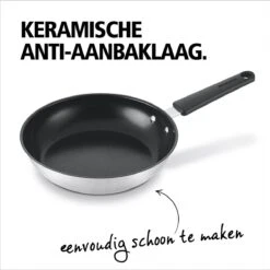 BRABANTIA ENJOYMENT Koekenpan - Keramische Antiaanbaklaag - Ø 24 Cm - Inductie - Pfas Vrij -Merkloos Winkel 1198x1200 6