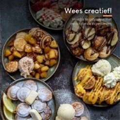 Ocina Poffertjespan – Combo Pack – 19 Poffertjes – Poffertjesmaker – Poffertjespan Inductie – Poffertjespan Electrisch – Gietijzeren Pan - Inclusief Doseerfles, Handvaten, 6x Poffertjesvorken En Invetkwast – Gratis Receptenboek 17 Ocina Poffertjespan – Combo Pack – 19 Poffertjes – Poffertjesmaker – Poffertjespan Inductie – Poffertjespan Electrisch – Gietijzeren Pan - Inclusief Doseerfles, Handvaten, 6x Poffertjesvorken En Invetkwast – Gratis Receptenboek -Merkloos Winkel 1198x1200 8