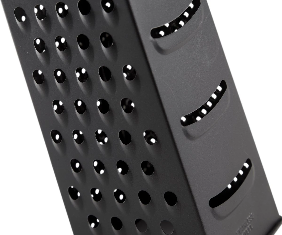 DAY Rasp - Blokrasp - RVS - 4 Zijden - Kaasrasp - Handrasp - Zwart 4 DAY Rasp - Blokrasp - RVS - 4 Zijden - Kaasrasp - Handrasp - Zwart - Afbeelding 4