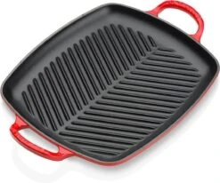 Le Creuset Rechthoekige Grill 30cm Kersenrood -Merkloos Winkel 1200x1002 2