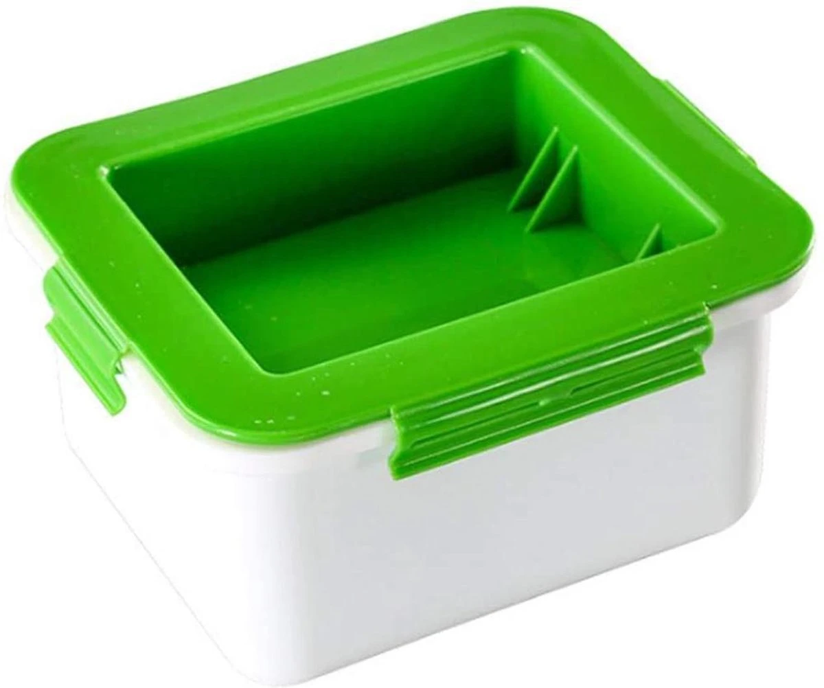 Nonna Tofu Pers 3-laags - Tofu Press - Tofupers - 15x17x10 3 Nonna Tofu Pers 3-laags - Tofu Press - Tofupers - 15x17x10 - Afbeelding 3