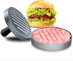 YUGN Hamburgerpers - Anti Aanbaklaag - RVS - BBQ Accessoires - Inclusief 50 Waxpapiertjes - Cadeau Tip 18 YUGN Hamburgerpers - Anti Aanbaklaag - RVS - BBQ Accessoires - Inclusief 50 Waxpapiertjes - Cadeau Tip -Merkloos Winkel 1200x1003 2