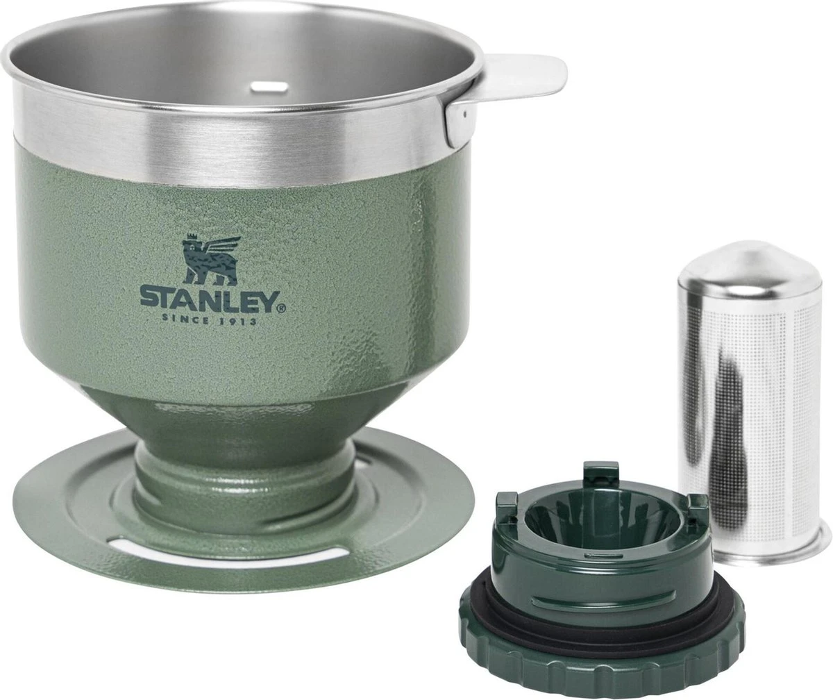 Stanley The Perfect-Brew Pour Over - Koffiefilterhouder- Hammertone Green 4 Stanley The Perfect-Brew Pour Over - Koffiefilterhouder- Hammertone Green - Afbeelding 4