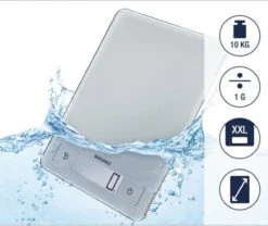 Soehnle Digitale Keukenweegschaal Page Aqua Proof - Zilver - Tot 10 Kg -Merkloos Winkel 1200x1010 1