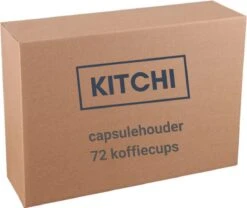 Kitchi - Capsulehouder Voor Dolce Gusto Cups Met 2 Lades - Koffiecup Houder Voor 72 Cups - Trilling Dempend En Antislip - Zwart Metaal -Merkloos Winkel 1200x1010 10
