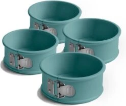 Jamie Oliver Kleine Ronde Springvormpjes - Set Van 4 - 10x4cm