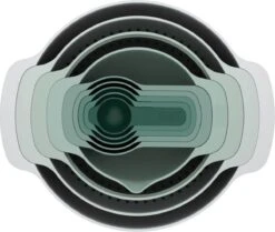 Schalenset Met Maatlepels, Groen, Set Van 9 Stuks - Joseph Joseph | Editions -Merkloos Winkel 1200x1014 9