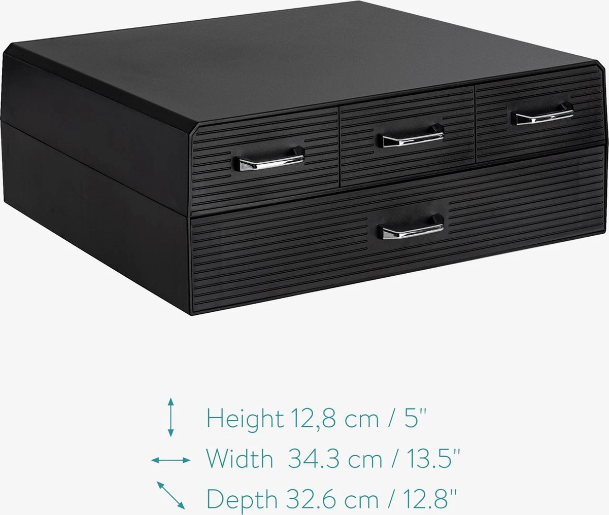 Navaris Capsulehouder Met 4 Lades - Compatibel Met Nespresso En Meer Merken - Houder Voor Koffiecups - Organizer Voor Cups En Accessoires 5 Navaris Capsulehouder Met 4 Lades - Compatibel Met Nespresso En Meer Merken - Houder Voor Koffiecups - Organizer Voor Cups En Accessoires - Afbeelding 5