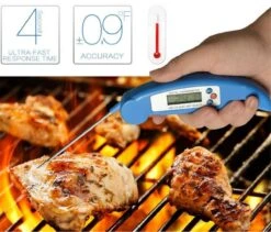 Gohh Digitale Vleesthermometer - Kookthermometer - Suikerthermometer - Inklapbare Sonde - BBQ Thermometer - LCD Scherm - Meter Tot 300 °C - Zwart -Merkloos Winkel 1200x1023 6