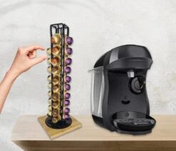 Merkloos Happypanda Capsule Houder -Capsule Houder Voor Nespresso-360° Draaibaar-40 Capsules-pods-modern Designed- Coffee Pods Holder-keuken Interieur- Kantoor Capsules Houder -Merkloos Winkel 1200x1028 10