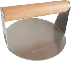 Schutzit - Hamburgerpers RVS - 14 Cm - BBQ Accesoires - Hamburgermaker - Grill Hamburger Press - Smash Burger Maker